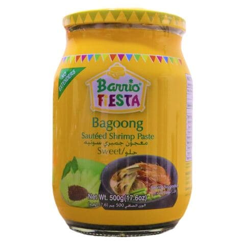 Barrio Fiesta Sweet Bagoong Sauteed Shrimp Paste 500g