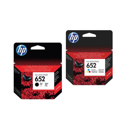HP Cartridge 652 Black + 652 Color