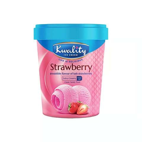 Kwality Ice Cream Strawberry 1L