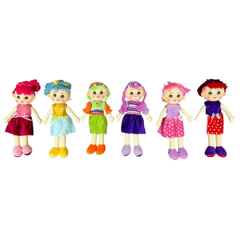 Cuddles Rag Doll Multicolour 40cm Assorted