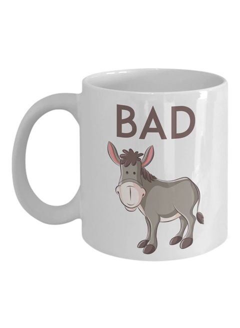 muGGyz Printed Coffee Mug White