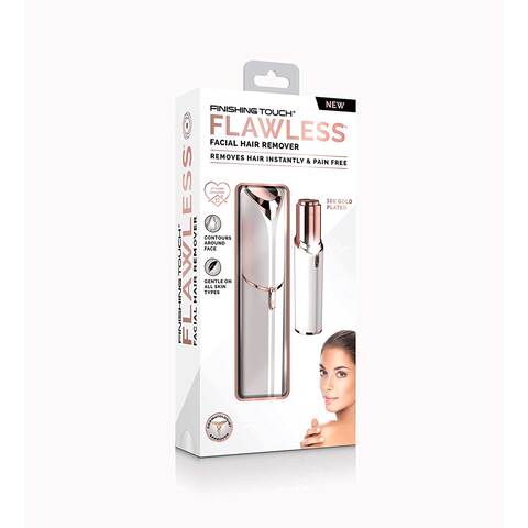 Flawless Facial Hair Remover 18K Gold Plated