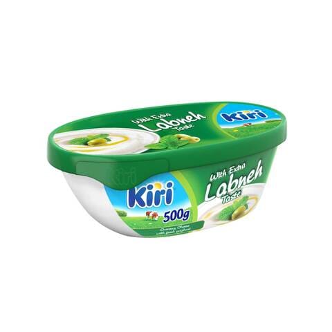 Kiri Cheese Spread With Extra Labneh Taste 500g Tub