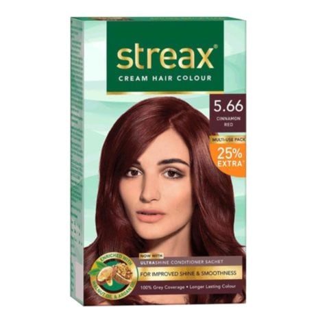 Buy Streax Cream Hair Colour  Cinnamon Red Online - Shop Beauty &  Personal Care on Carrefour UAE