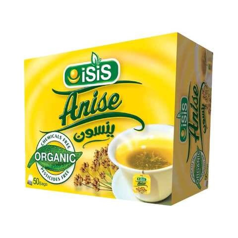 Isis Natural Herbal Egyptian Anise Flavour Tea - 50 Sachets