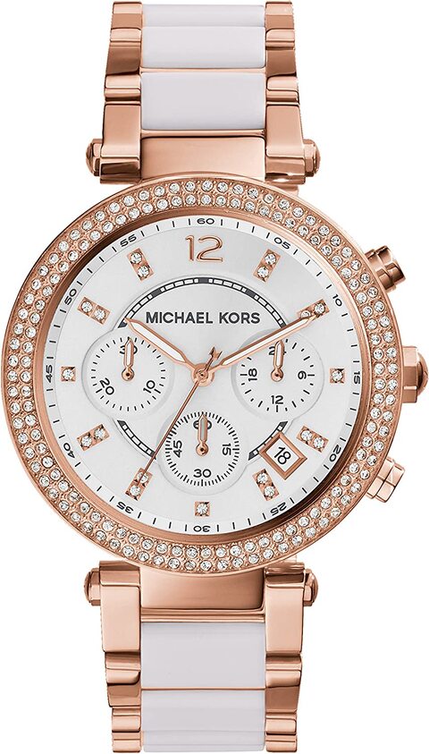 Buy Michael Kors Parker Women's Stainless Steel Analog Watch Online - Shop  Fashion, Accessories & Luggage on Carrefour Saudi Arabia
