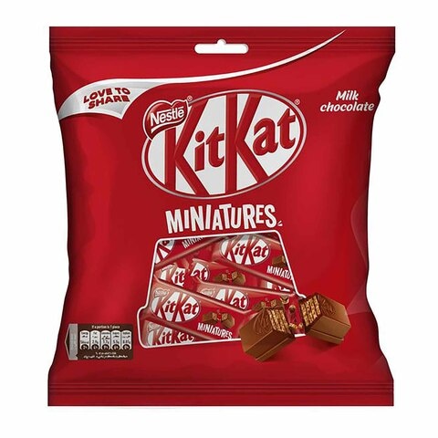 Buy Nestle Kit Kat Mini Chocolate - 110 gm in Egypt