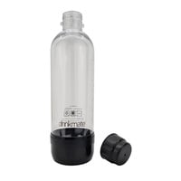 Drinkmate 1L bottle for use with Drinkmate Home Soda Maker - Black