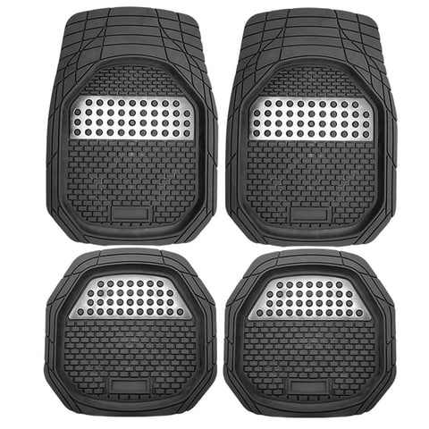 DEO KING 4-Piece High Quality Non-slip Washable Car Mat 4100g