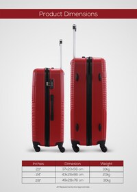 Lightweight 3-Pieces ABS Hard side Travel Luggage Trolley Bag Set with Lock for men / women / unisex Hard shell strong