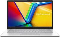 Asus Vivobook GO 14 E1404GA-NK039W, Slim Laptop, i3-N305, 8GB, 256G, UFS 2.1 SSD, Intel UMA, Win11 Home, 14-Inch, HD Webcam, Chiclet-Eng-Arb-KB, Cool Silver