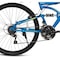 ITG Mogoo Aviator Dual Suspension MTB Bike 21 Speed 26 Inch, Blue