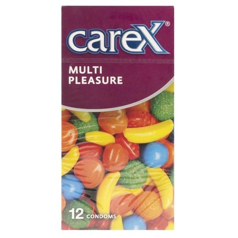 Carex Multi Plasure Condom Clear 12 PCS