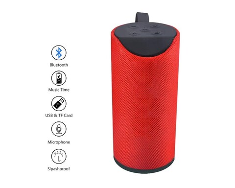 Wireless Portable Wireless Speaker - Red
