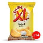 اشتري إكسل شرائح بطاطس مملحة 23 جرام × 14 في السعودية