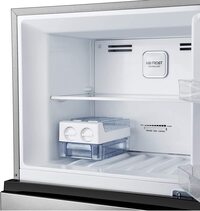 Hisense 466L Net Capacity Double Door Top Mount Refrigerator, Silver, RT599N4ASU