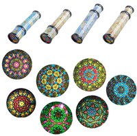 Classic Kaleidoscopes Educational Toys For Kids Party Favors Ideas Stock Stuffers Bag Fillers School Classroom Prizes, Fun For Boys Girls Children 21 cms (1 Pc)