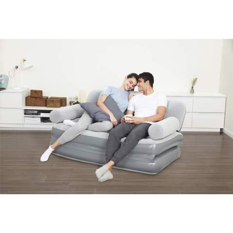 Bestway Multi-Max Air Couch Grey 188x152x64cm