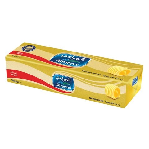Buy Almarai Natural Butter Unsalted 100g in Saudi Arabia