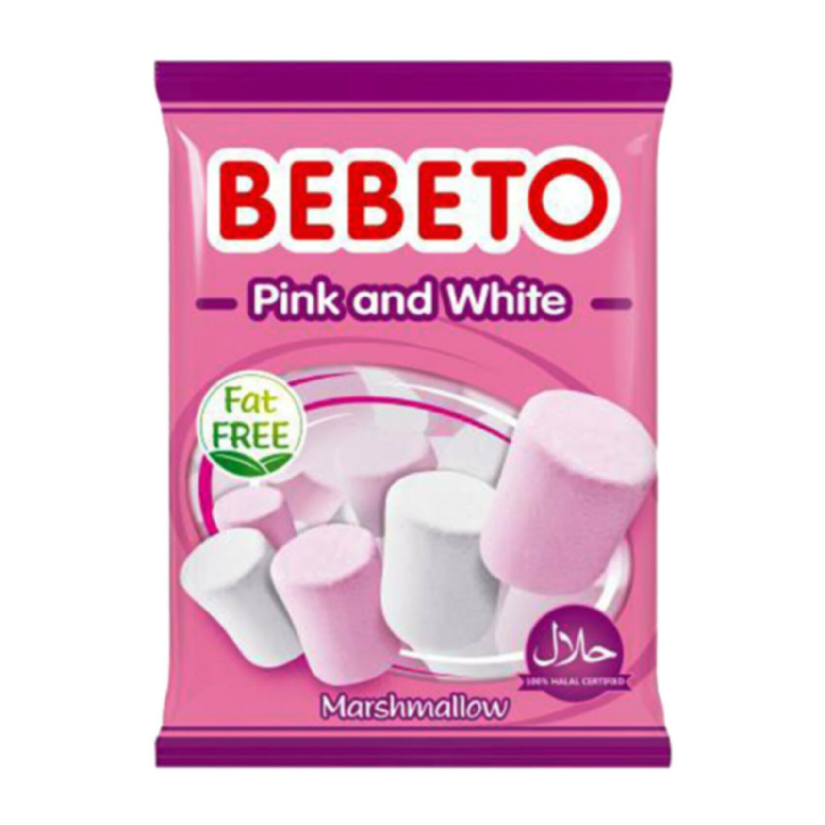Buy Bebeto Pink And White Marshmallow 60g