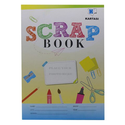 Business Paper Classmate Color Scrap Book, For Kids, Unruled at Rs