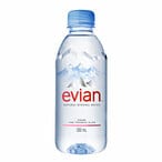 Buy Evian Natural Mineral Water Bottle 330ml in Saudi Arabia
