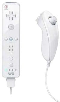 Nintedno Wii - Wii Remote And Nunchuk