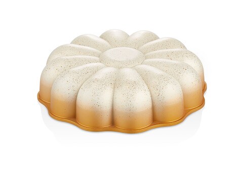 Royalford Romeo Bundt Cake Pan, Aluminium Bundt Cake Tin, Rf10837, Non-Stick Granite Coating For Easy Release &amp; Clean Up, Oven Safe Bakeware