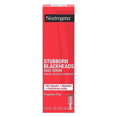 Neutrogena Stubborn Blackheads Daily Acne Facial Serum 30ml