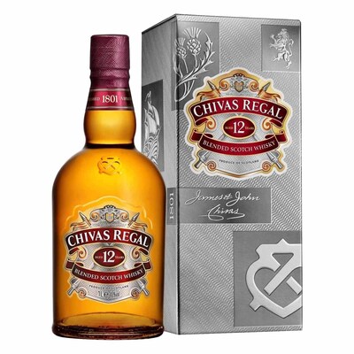 Whisky Chivas Regal 12 Ans 50cl : : Epicerie