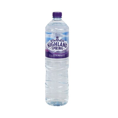 Highland Spring Still Water 6 X 1.5 Ltrs - Tesco Groceries