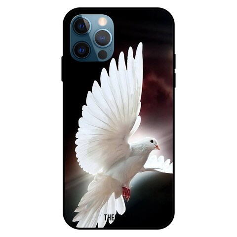 Theodor Apple iPhone 12 Pro Max 6.7 Inch Case Dove Flexible Silicone Cover