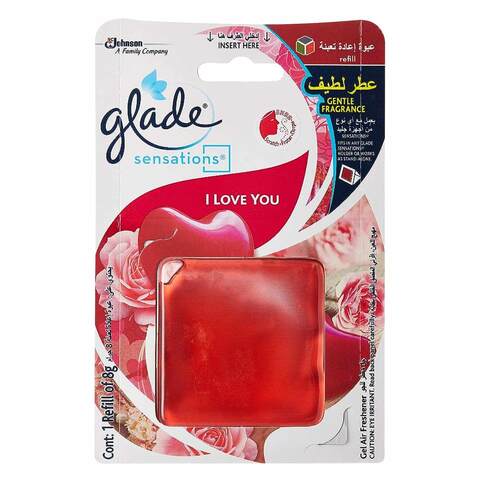 Buy Glade-Glass Scent I Love You Refill 8g in Saudi Arabia