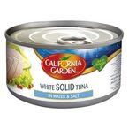 Buy California Garden White Solid Tuna In Water And Salt 200g in Kuwait