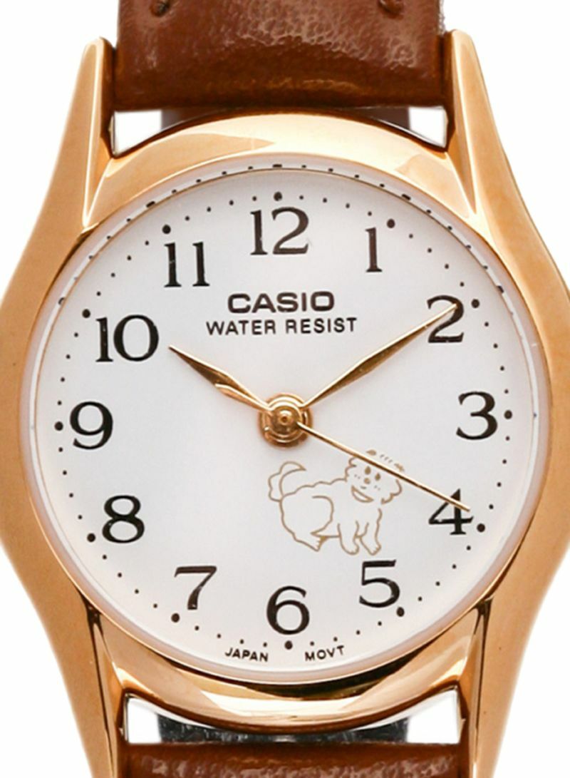 Buy Casio Women S Water Resistant Leather Analog Watch Ltp 1094q 7b7rdf Online Shop Fashion Accessories Luggage On Carrefour Uae