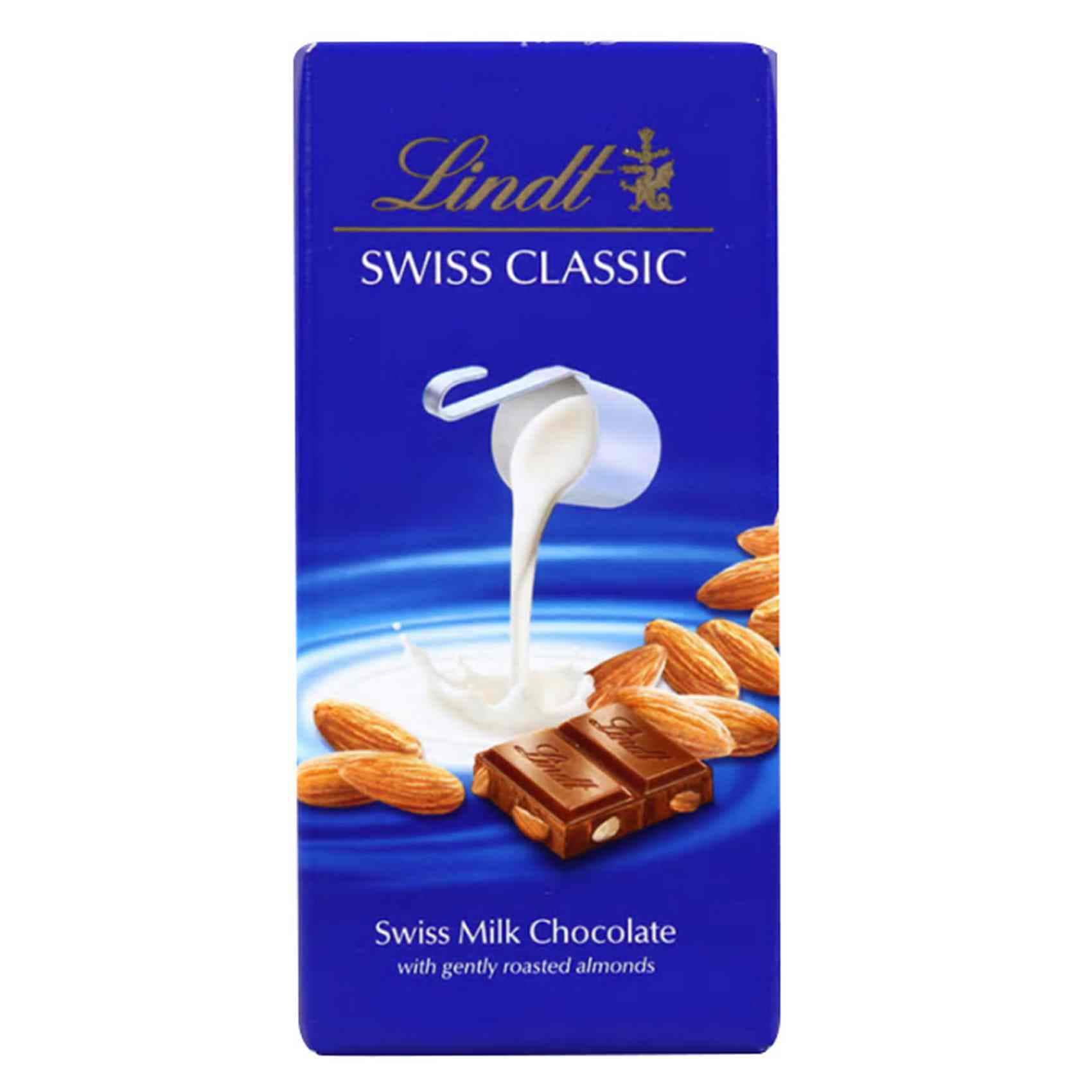 Buy Lindt Milk Almonds Chocolate 100g