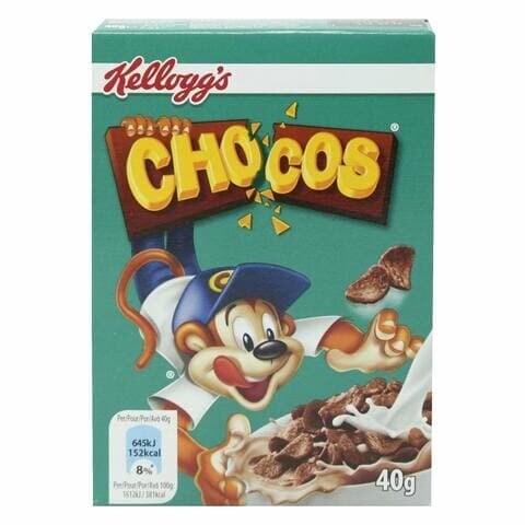 Buy KELLOGG’S Crunchy wheat cereal flakes with a chocolate flavor 40G in Kuwait
