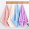 Goolsky Microfiber Bath Towel Wrap Quick Drying Towel Cap Hat Soft Water Absorbent Hair Towel Wrap Shower Cap With Button For Women Lady Girl Curly Long Wet Hair
