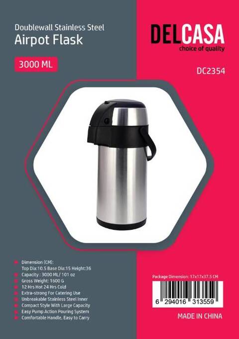 Vacuum flask hot sale 5 litre