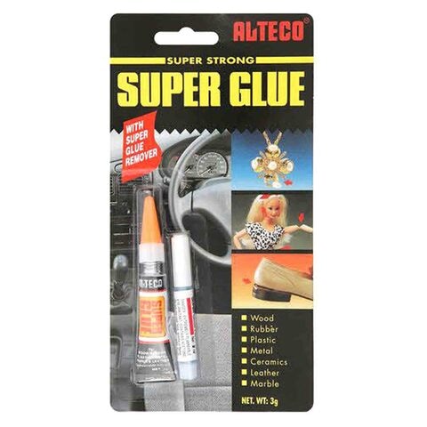 Alteco Super Strong Glue With Glue Remover Multicolour 3g