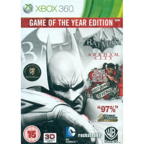 Buy Xbox 360 - Batman Arkham City - Game of the Year Edition Online - Shop  Electronics & Appliances on Carrefour UAE
