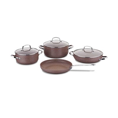 Korkmaz Astra Grande 14 Pieces Cookware Set (100% Original