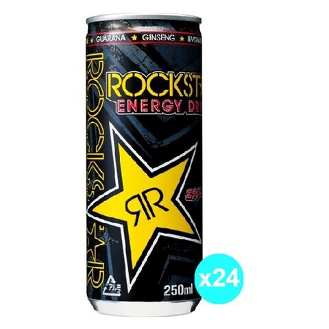 Rockstar Energy Drink 250ml Pack of 24