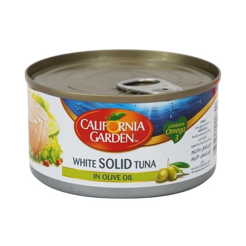 California Garden White Solid Tuna in Olive Oil 185g