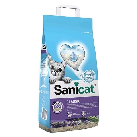 Sanicat Classic Lavender Cat Litter 16L