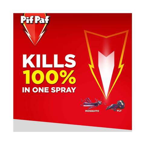 Pif Paf Insta Kill Odourless Mosquito &amp; Fly Killer, 300ml