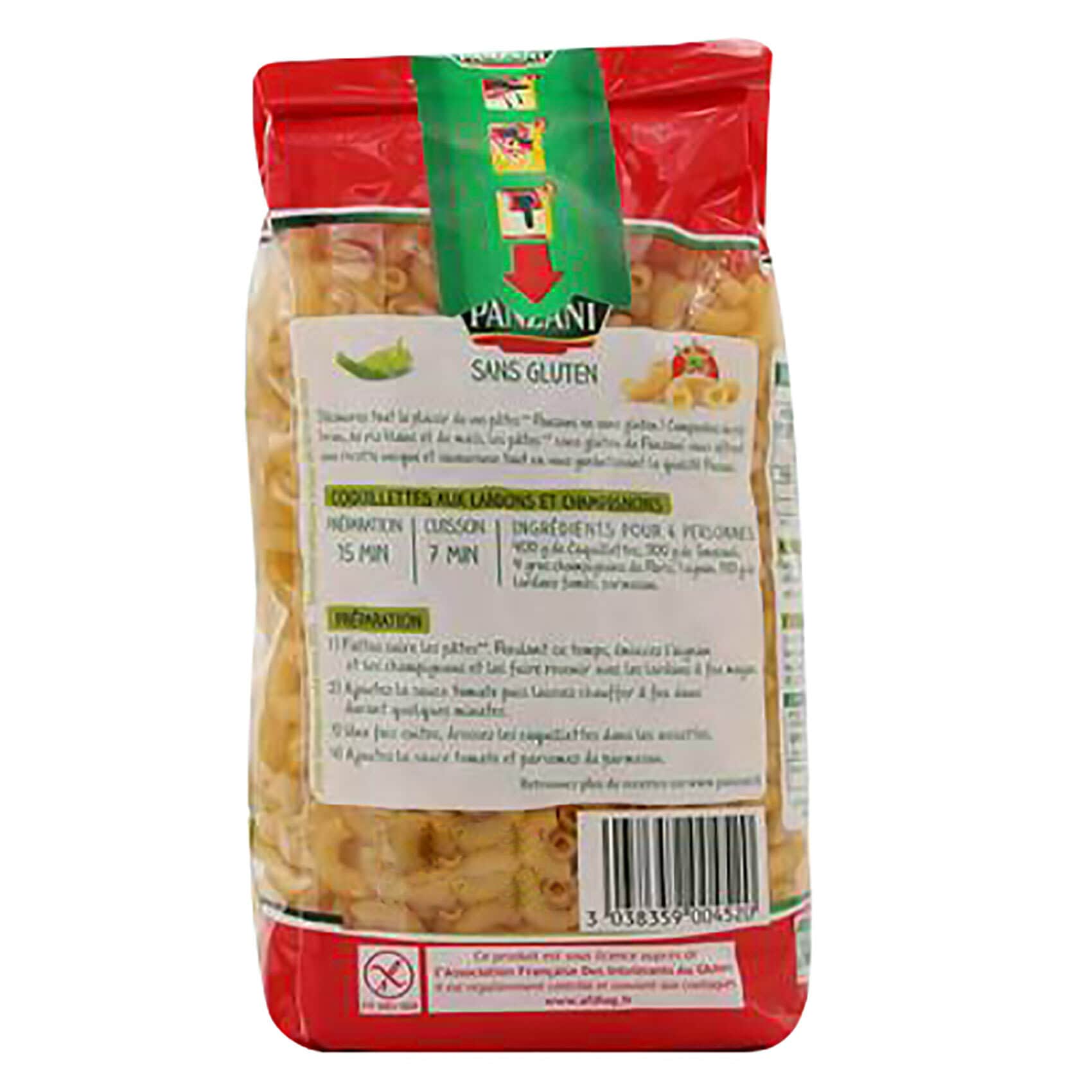 Buy Panzani Elbow Gluten Free Pasta 400g Online - Shop Bio & Organic ...