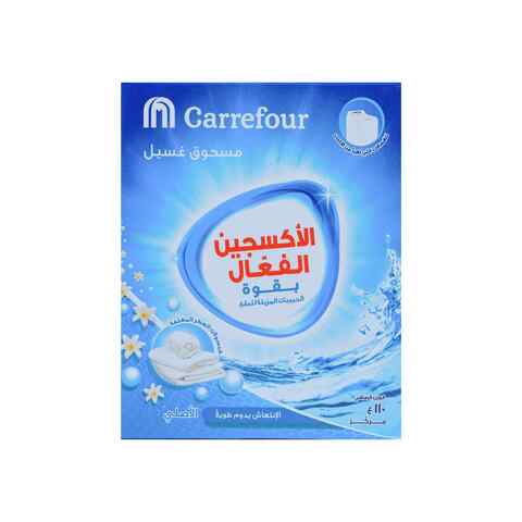 Carrefour Active Oxygen Laundry Detergent Powder Regular Blue 110g