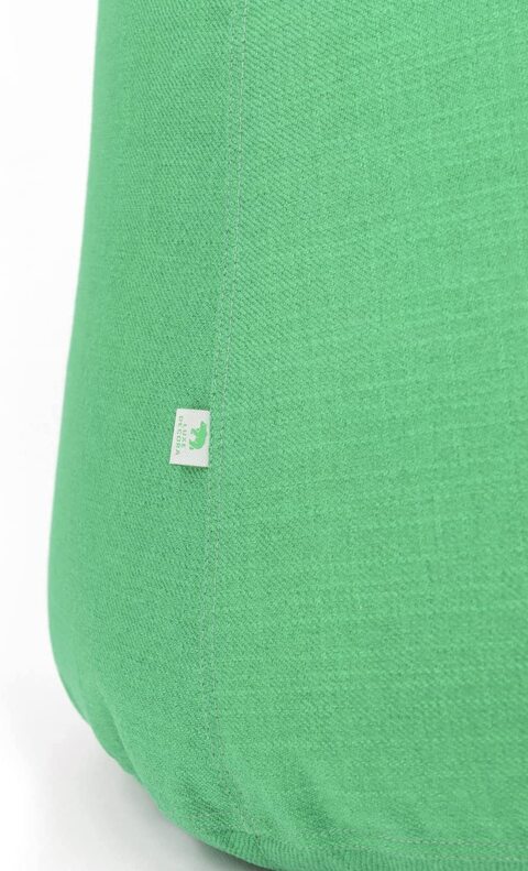 Luxe Decora Fabric Bean Bag Cover Only (M, Teal)