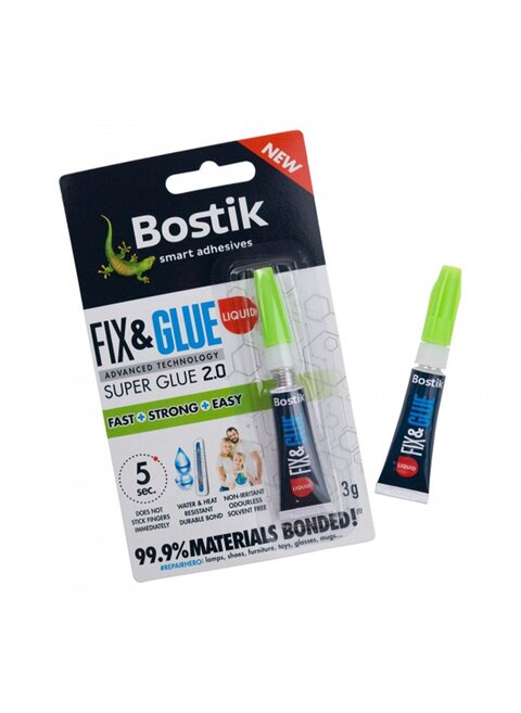 Buy Bostik Fix & Glue Liquid 3g Online - Shop Home & Garden on ...